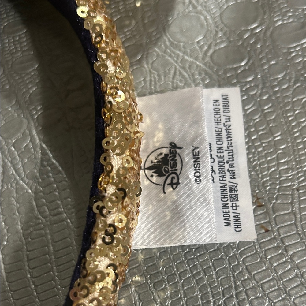 Disney Parks Wish the Movie gold sequined Minnie Mouse ears - Picture 2 of 3